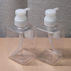 MUJI 無印良品 PET詰替ボトル クリア 400ml 2個の画像