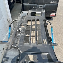 補修、カスタム用等に！アトレー ハイゼット S700 S710 バンパー 変形割れ無し美品 タッチアップ用塗料付きの画像