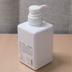 MUJI 無印良品 PET詰替ボトル ホワイト 400ml（未使用）の画像