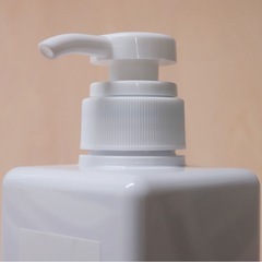 MUJI 無印良品 PET詰替ボトル ホワイト 400ml（未使用）の画像