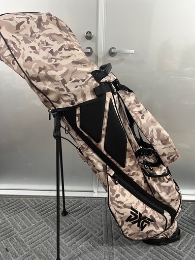 《 PXG 》フェアウエイカモ キャリースタンドバッグ デザートTAN
