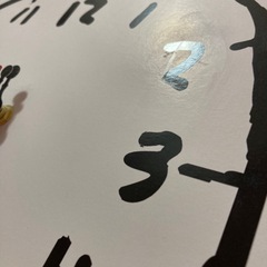 シンプルな時計の画像