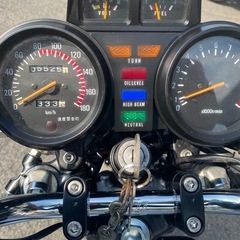 ヤマハ　XJ400 国内物　実動　書付　類型枠内　4GOの画像