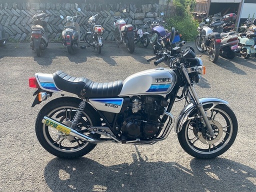 ヤマハ　XJ400 国内物　実動　書付　類型枠内　4GO