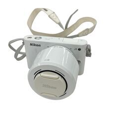 186000 現状品 Nikon ニコン Nikon デジタル一眼レフ　J1 Wズームキット Nikon　1　J1  ホワイト [250128HM140218]の画像
