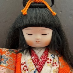 百華木目込 姫人形 着物 日本人形 昭和レトロ 工芸品 木目込人形 アンティーク 伝統工芸 置物の画像