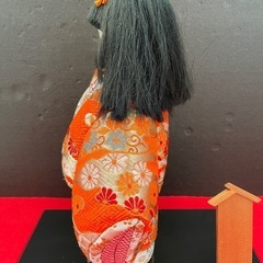 百華木目込 姫人形 着物 日本人形 昭和レトロ 工芸品 木目込人形 アンティーク 伝統工芸 置物の画像