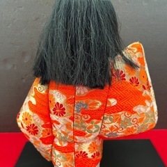 百華木目込 姫人形 着物 日本人形 昭和レトロ 工芸品 木目込人形 アンティーク 伝統工芸 置物の画像