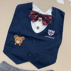 10/1処分予定【美品】【ミキハウス】スタイ・ブルマ   Fサイズ（70〜90）の画像