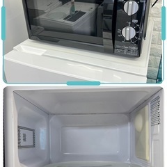 配送設置0円で🆗👌高年式　冷蔵庫&洗濯機✨✨電子レンジ‼️の画像