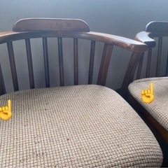 【お譲り先決定済】ダイニングテーブル＆椅子4脚の画像