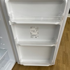 【ドリーム川西店御来店限定】山善/冷蔵庫/YFR-90/92L/2024年製/クリーニング済み 【2125560000022335】の画像