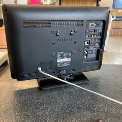 H2508-322 SHARP 液晶テレビ AQUOS LC-19K5 2011年製 19インチ リモコン付き 動作確認済み キズ汚れ有りの画像