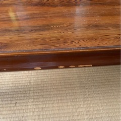 木目　ローテーブルの画像