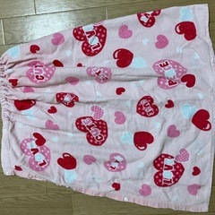 水着　ラッシュガード　スイムタオル　ラップタオル　キティの画像