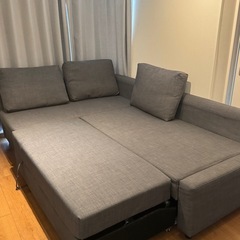 IKEA FRIHETEN コーナーソファベッド（収納付き）の画像