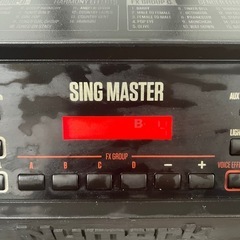 Numark（ヌマーク）製のポータブルスピーカーシステム「Sing Master」の画像