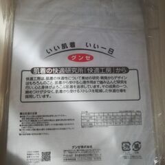 新品未使用　グンゼ　半袖シャツ　２枚組の画像