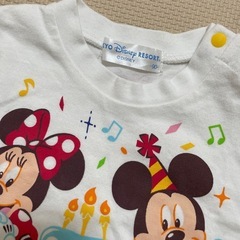【美品】【ディズニーリゾート】Tシャツ90cmの画像