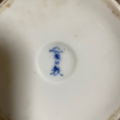 花瓶　柿柄の画像