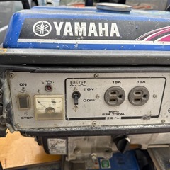 ヤマハ発電機 3台セット（ジャンク品・引き取り限定）の画像