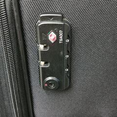 0827-137 キャリーバッグ　鍵No.000の画像