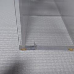 無印良品 MUJI 後ろが透けないアクリルコレクションボックスの画像