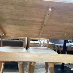 ダイニングテーブル　セット　中古　リサイクルショップ宮崎屋　住吉店25.8.27の画像