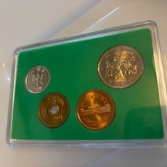 【未使用・希少】昭和64年 記念硬貨セット（500円・10円・5円・1円） 日本貨幣商協同組合 発行の画像