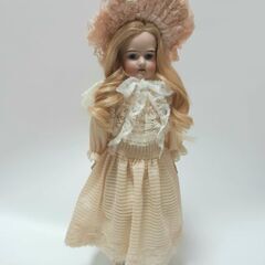 アンティークビスクドール　ドイツの子の画像