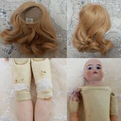 アンティークビスクドール　ドイツの子の画像