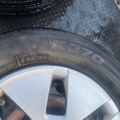 タイヤホイール4本セット⭐️ダイハツ⭐️ダンロップ＆ブリジストン 145/80R12の画像