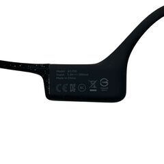 186000 現状品 Shokz ショックス イヤホン・ヘッドホン（ワイヤレス） 骨伝導ワイヤレスイヤホン AS700  黒 [250510HM250062]の画像