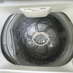 2019年式・別荘保管＆綺麗、安心の日本メーカー製全自動洗濯機5.0kg　配送お手伝い可能ですの画像