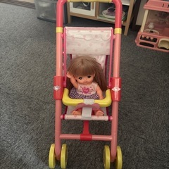 メルちゃん人形＋ベビーカー＋小物セットの画像
