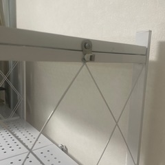 ラック(白)折りたたみ可能の画像