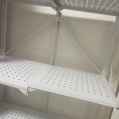 ラック(白)折りたたみ可能の画像