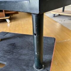 ガラスショーケース 鉄製 ハンドメイド 長さ約１.８メートルの画像