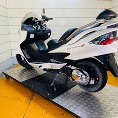 32582km ★始動動画あり★ スカイウェイブ CJ44A ビッグスクーターの画像