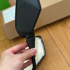 バイクのミラーの画像