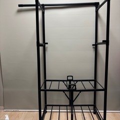 ロング丈も掛けられる折りたたみランドリーラック パタラン ミニ ...