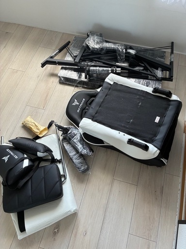 l字デスク　ゲーミングチェア