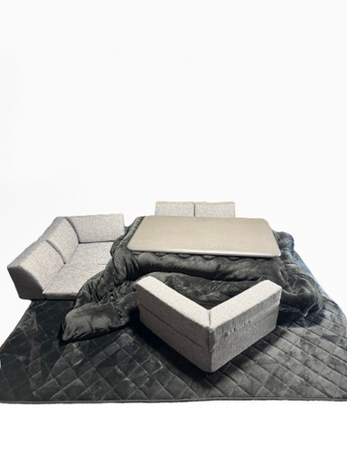 こたつセットと高さがあったローソファーセット