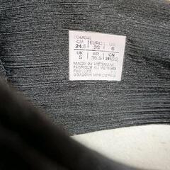 0827-084 ASICS DS LIGHTサッカーシューズ 24.5cm 黒/青 スパイクの画像