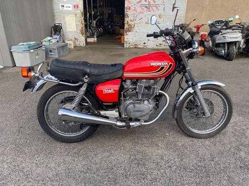 ホンダ　CB250T ホーク　国内物　書付　実動　ベース　ヤカン