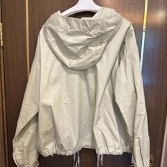 マルジェラ ベージュ フードポケット ジャケット アノラックパーカーの画像