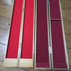 釣り具　木製浮きケース　4つセットの画像