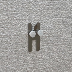 【🙏お渡し予定者決定】無印良品　壁につけられるフック5つの画像