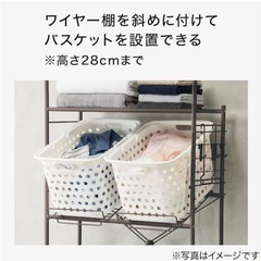 ランドリーラック ニトリの画像