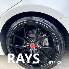 RAYSグラムライツ19インチ、114.3 ブリジストン21クラ...